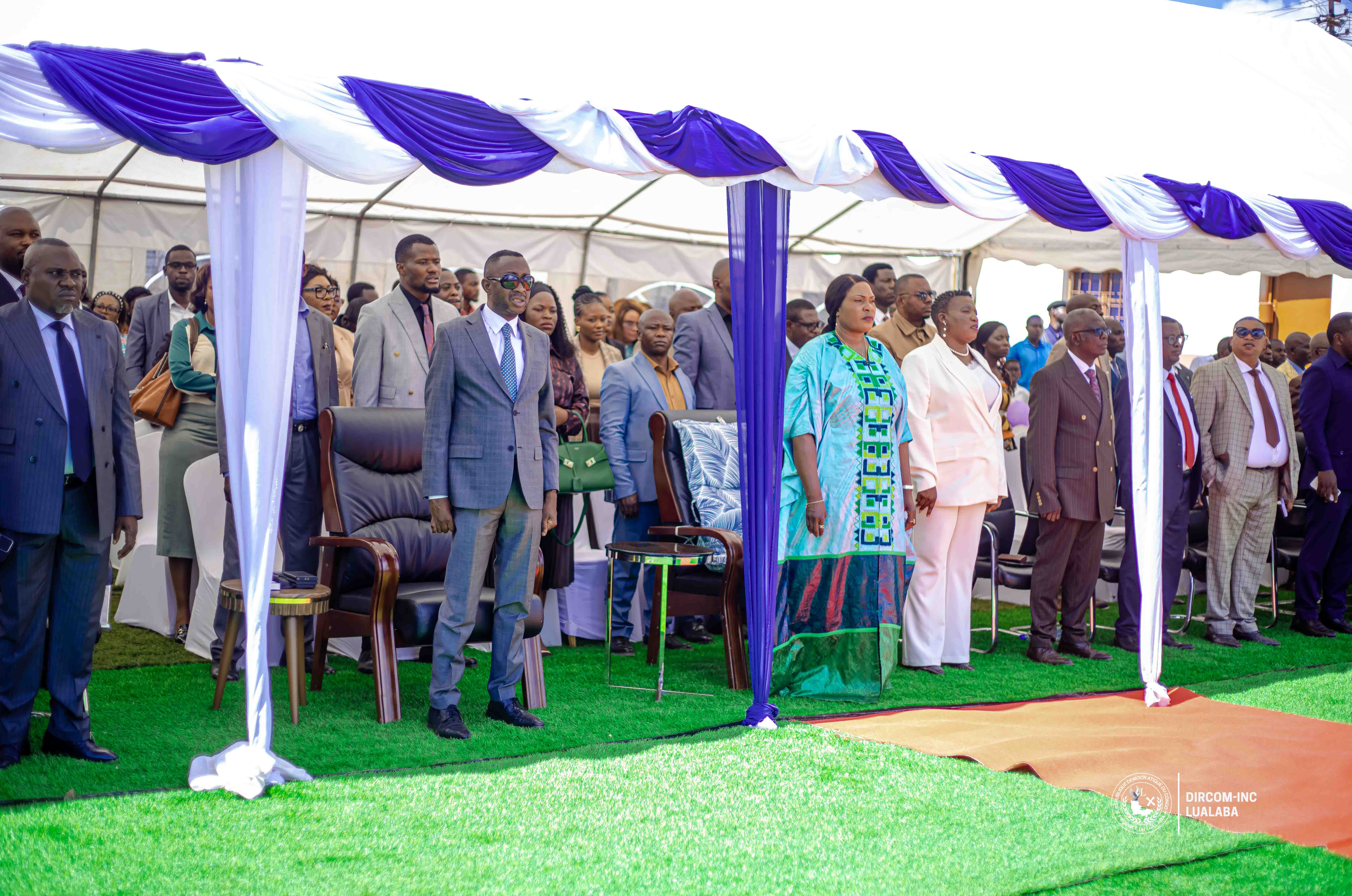 KOLWEZI: FIFI MASUKA INAUGURE DE NOUVEAUX BÂTIMENTS POUR LES ELEVES SOURDS-MUETS DE L'ECOLE EPHATA